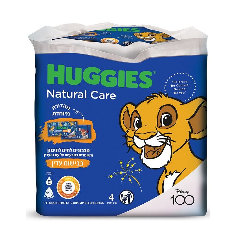 האגיס מגבונים בישום עדין מהדורת דיסני Huggies