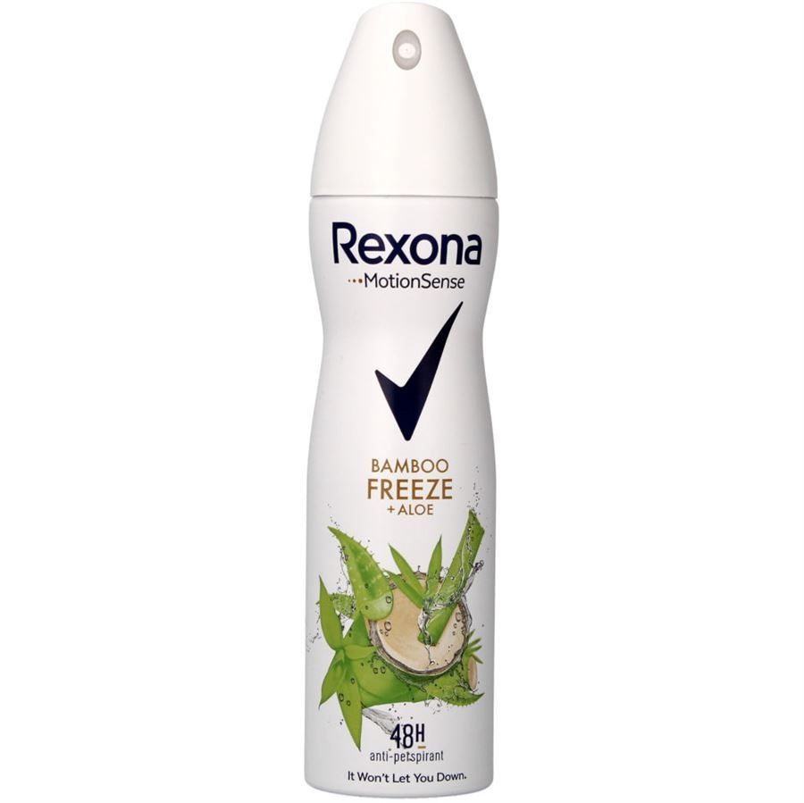 רקסונה דאודורנט ספריי במבוק ואלוורה לאישה Rexona