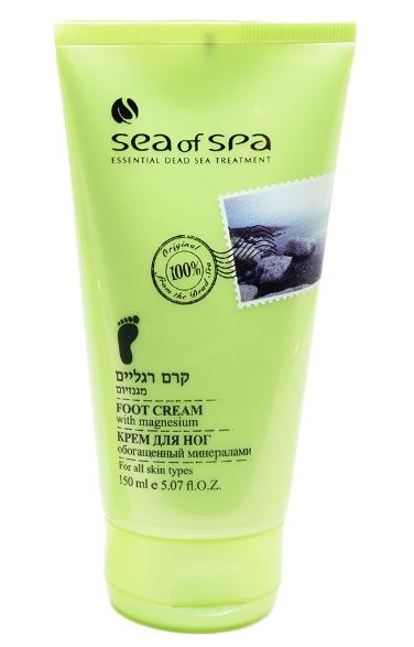 קרם רגליים מועשר במגנזיום Sea Of Spa