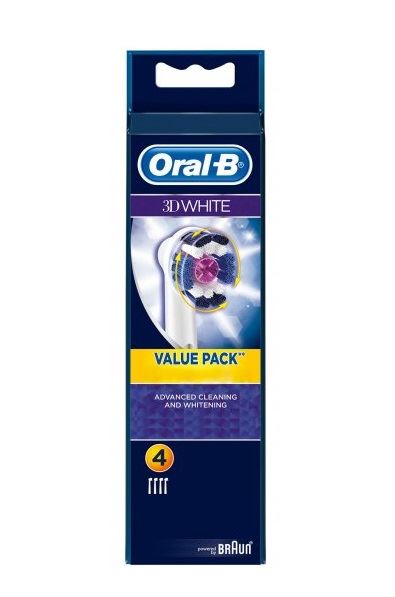 אורל בי ראשים להחלפה Oral-B 3D White