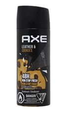 אקס דאודורנט ספריי גוף עור ועוגיות 48שעות AXE Leather&Cookies