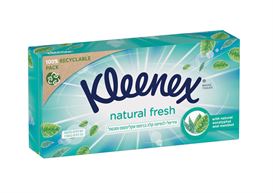 קלינקס נטורל פרש ממחטות אף Kleenex Natural Fresh