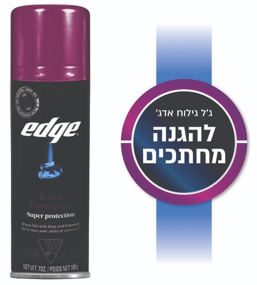 אדג' ג'ל גילוח לגברים הנוטים להיחתך Edge