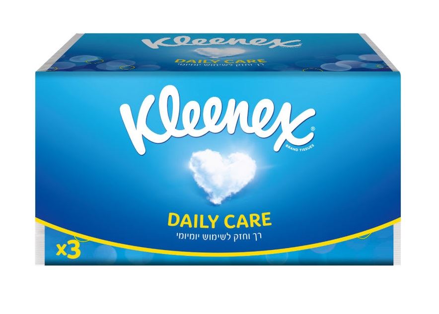 קלינקס ממחטות טישו לשימוש יומיומי Kleenex