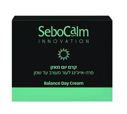 סבוקלם אינוביישן פרה איג'ינג קרם יום מאזן SeboCalm