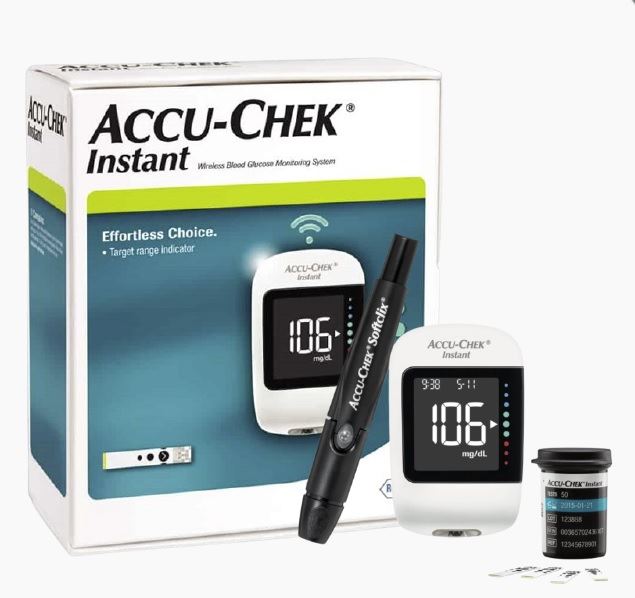 מד סוכר בדם Accu-Chek Instant