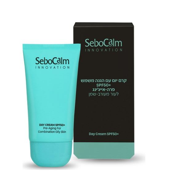 סבוקלם אינוביישן פרה איג'ינג קרם יום SeboCalm SPF50 