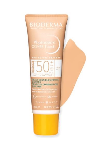 ביודרמה פוטודרם קאבר טאצ' צבע זהוב Bioderma +SPF50