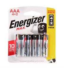 סוללות אנרג'ייזר מקס סוללות Energizer Max AAA