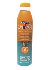 סאן & קאר ספריי שקוף לילדים 200 מ"ל SUN & CARE SPF50 UVA