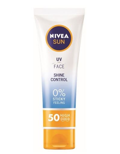 קרם הגנה לפנים SPF50 קונטרול שיין Nivea Sun