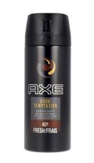 אקס דאודורנט ספריי גוף דארק טמפטיישן 48שעות AXE Dark Temptation