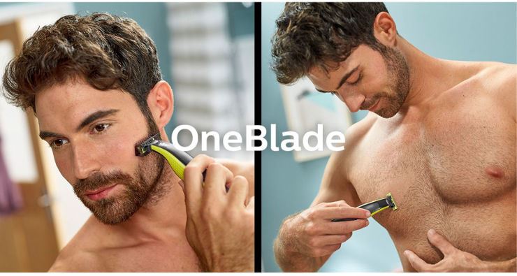 פיליפס סכיני גילוח למכשיר ONE BLADE לפנים ולגוף Philips