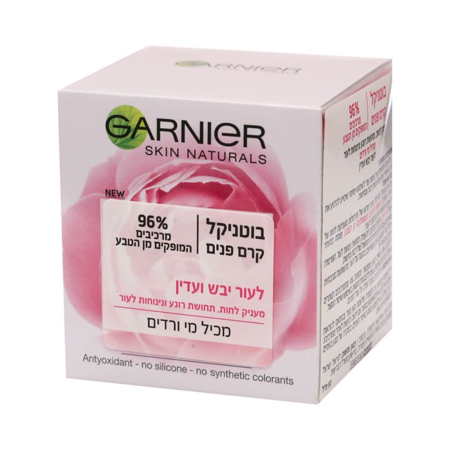 גרנייה קרם לחות לפנים ורדים GARNIER