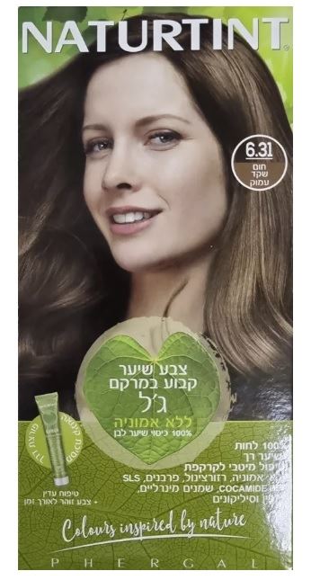 נטורטינט 6.31 חום שקד עמוק Naturtint