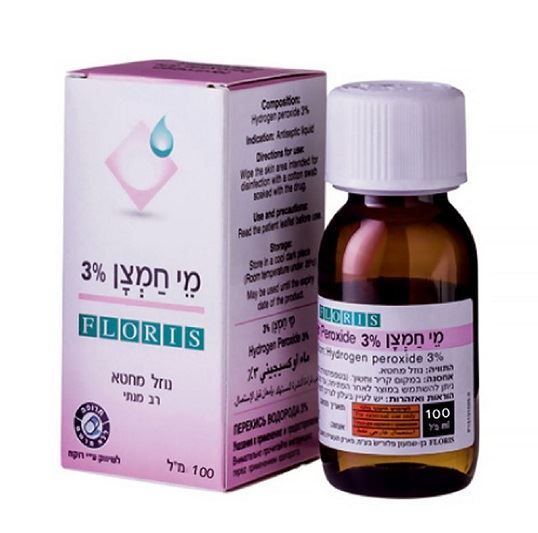 פלוריש מי חמצן 3% - 100 מ