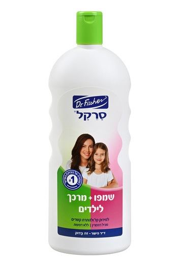 ד''ר פישר סרקל שמפו ומרכך לילדים 1 ליטר Dr. Fischer