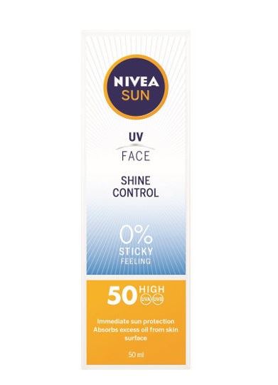 קרם הגנה לפנים SPF50 קונטרול שיין Nivea Sun