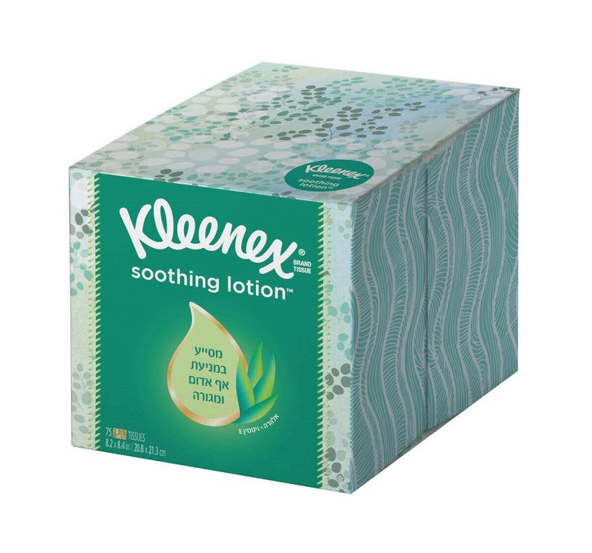 קלינקס לושן ממחטות אף Kleenex