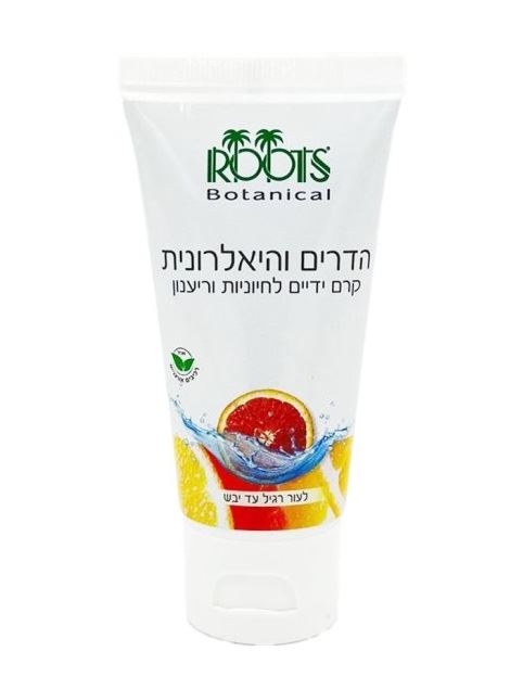 רוטס קרם ידיים הדרים והיאלרונית Roots