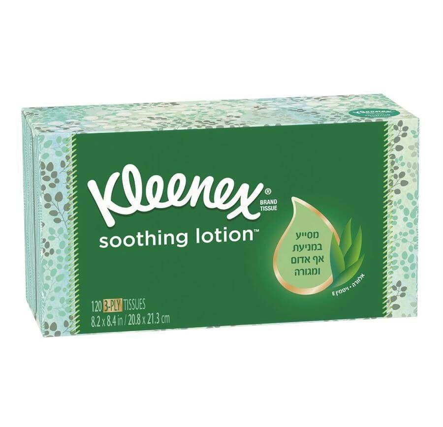 קלינקס לושן ממחטות אף Kleenex