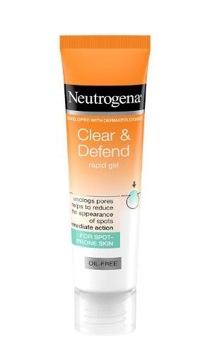 ניוטרוג'ינה ג'ל לטיפול מהיר Neutrogena CLEAR & DEFEND