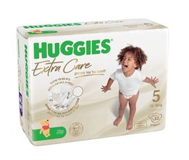 האגיס אקסטרה קר חיתולים מידה 5 12-18 ק"ג Huggies